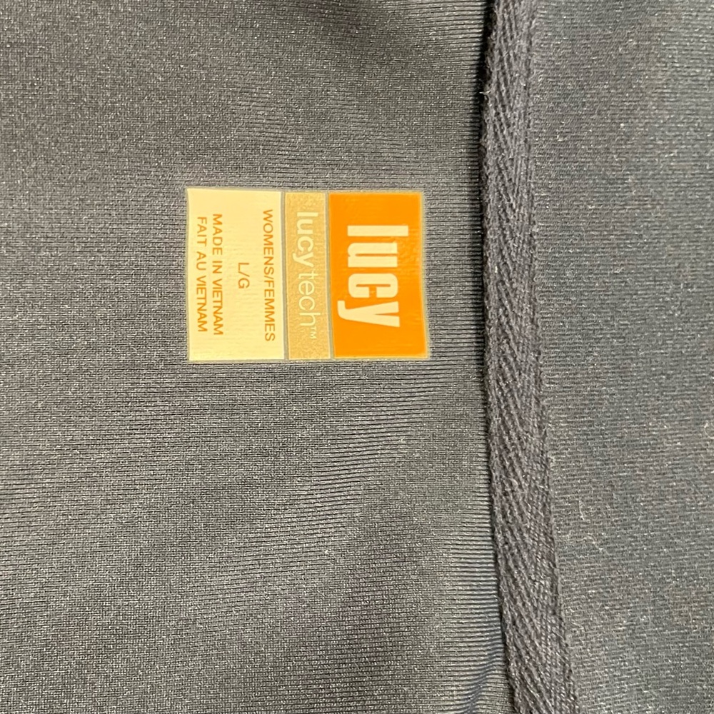 Lucy Tech Navy Activewear Zip Jacket. - Picture 5 of 5
